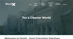 Desktop Screenshot of dustx.co.uk
