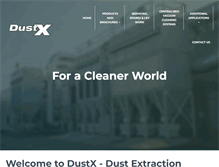 Tablet Screenshot of dustx.co.uk